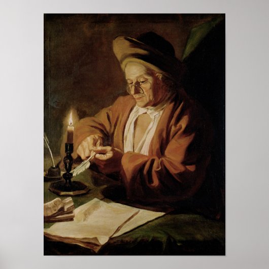 年老いた作家 ポスター (正面)