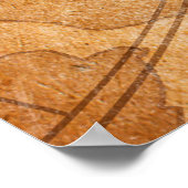 年老いた海賊の宝石地図バックグラウンドマップ，宝物，v ポスター (角)