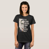 年老いた白人から十分に聞こえた Tシャツ (正面フル)