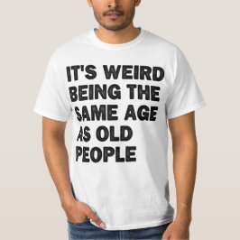 年老いた皮肉な退職したパパおもしろい Tシャツ