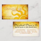 年老いなめしサロンロイヤリティカード ロイヤリティカード (正面/裏面)