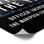 年職員鑑賞警察官 ポスター (角)