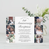 年記念の披露宴 7 フォトウェディング 招待状 (スタンド正面)