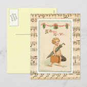 年賀ハガキ おめでとうございます シーズンポストカード (正面/裏面)