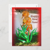 年賀中国のはがき シーズンポストカード (正面/裏面)