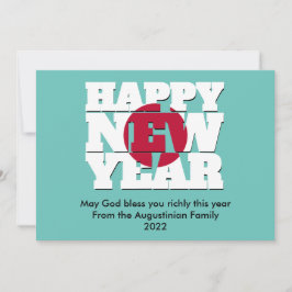 年賀城日本クリスチャン新年 シーズンカード