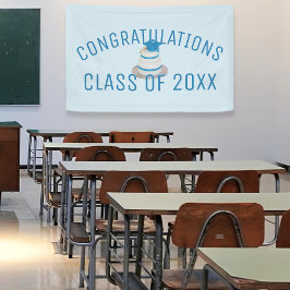 年賀学校の卒業 横断幕