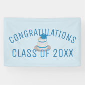 年賀学校の卒業 横断幕 (横)