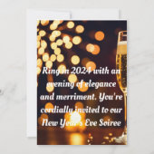 年賀招待状 招待状 (裏面)