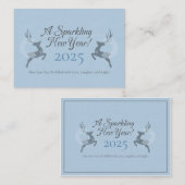 年賀状2025 ノートカード (正面/裏面)