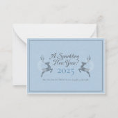 年賀状2025 ノートカード (裏面)