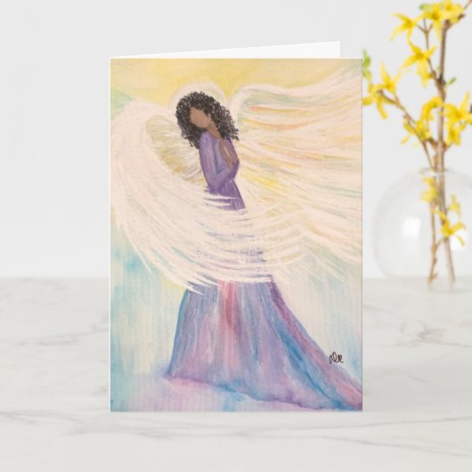 年賀状 カード (黄色い花)