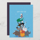 年賀状 サンキューカード (正面/裏面)