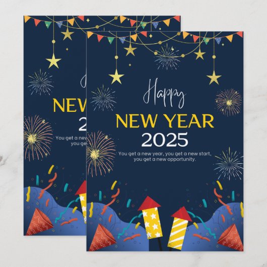 年賀状 シーズンカード (正面/裏面)