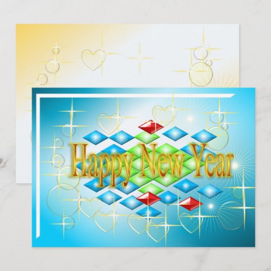 年賀状 シーズンカード (正面/裏面)