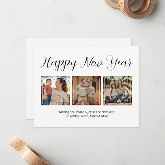 年賀状 ノートカード (正面/裏面インサイチュ)