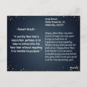 年賀状 ポストカード (裏面)