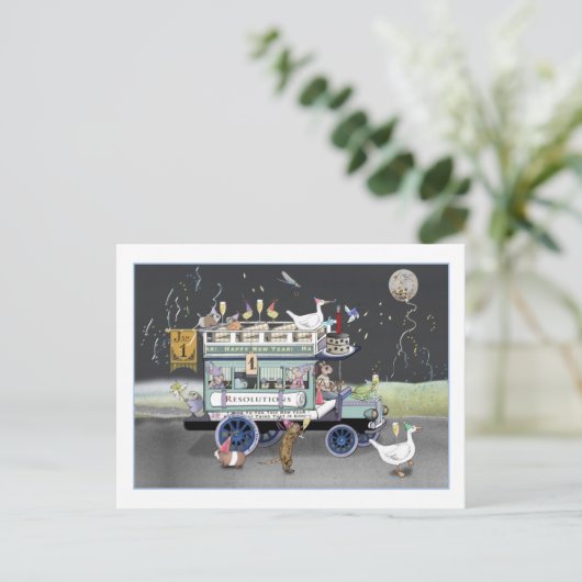 年賀状 ポストカード (スタンド正面)