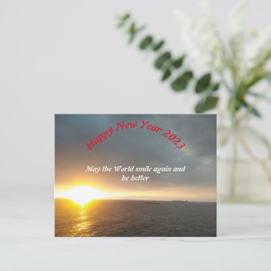 年賀状 ポストカード (スタンド正面)