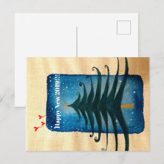 年賀状 ポストカード (正面/裏面)