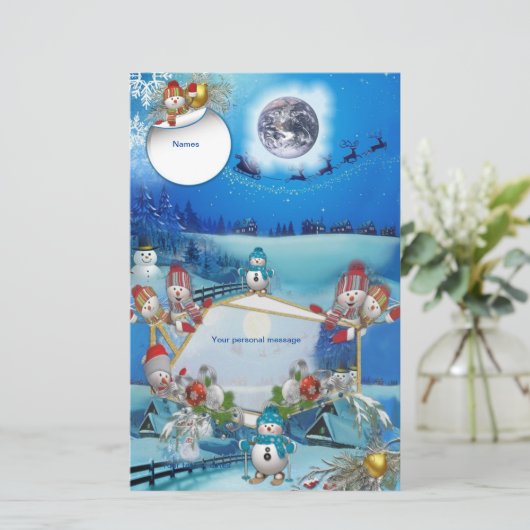 年賀状 便箋 (スタンド正面)