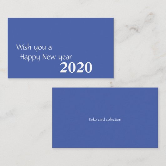 年賀状 名刺 (正面/裏面)