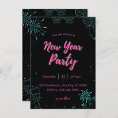 年賀状 招待状 (正面/裏面)