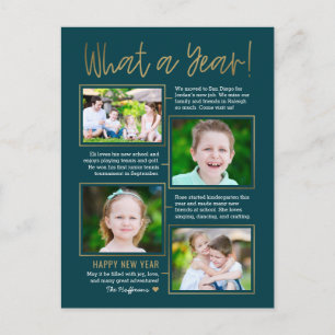 年賀状 編集可能 カラー 新年 ポストカード