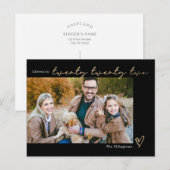 年賀状 編集可能 カラー 新年 ポストカード (正面/裏面)