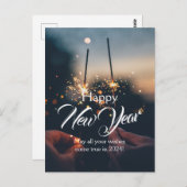 年賀状（編集可能） ポストカード (正面/裏面)