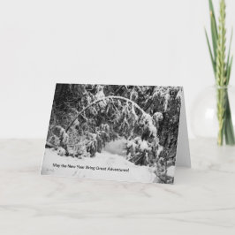 年賀状, 雪の冒険への門出 シーズンカード