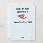 年賀状：2023年正月 シーズンカード (裏面)