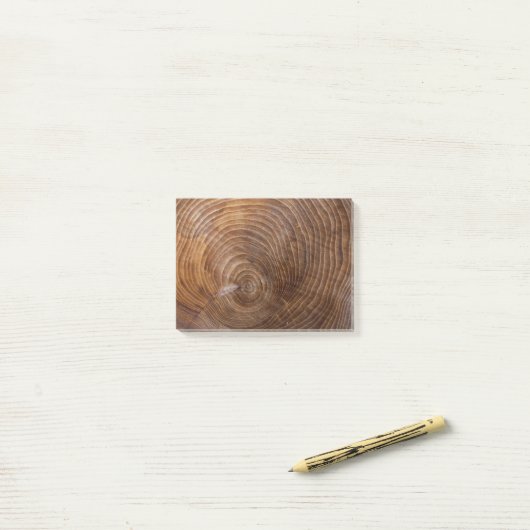 年輪 ポストイット (デスク上)