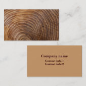 年輪 名刺 (正面/裏面)