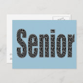 年配のはがきの背景色の変更 ポストカード (正面/裏面)