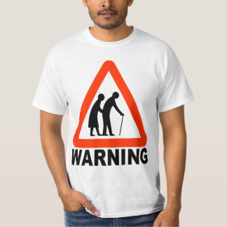 年配の交差-退職 Tシャツ