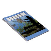 年配の男性魚釣り退職スパイラルフォトノートブック ノートブック (右側)