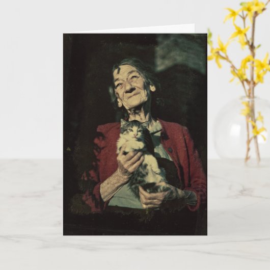 年配感動的の友人の誕生日カード カード (黄色い花)