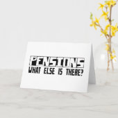 年金は他に何がある？ カード (黄色い花)