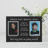 年鑑の写真 | 写真付きSave the Date(結婚式招待状)お知らせ セーブザデート (スタンド正面)