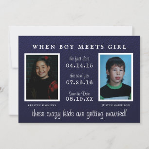 年鑑の写真   写真付きSave the Date（結婚式招待状）お知らせ セーブザデート