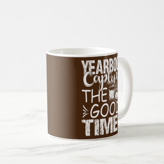 年鑑引用文おもしろい先生  コーヒーマグカップ (正面右)