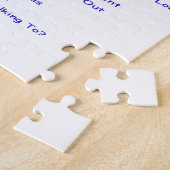 年長のメールや文字を打つコード ジグソーパズル (側面)