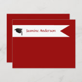 年長の赤いエンクロージャカード エンクロージャーカード (正面/裏面)