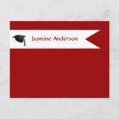 年長の赤いエンクロージャカード エンクロージャーカード (正面)