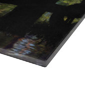 年長男性魚釣り退職裁断ボード カッティングボード (角)