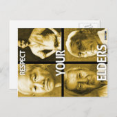 年長者はがき ポストカード (正面/裏面)