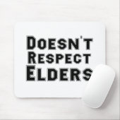 年長者を尊重しません マウスパッド (マウス)