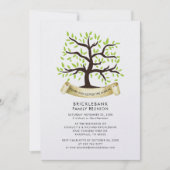 年間の家族が一緒に従兄弟のパーティー 招待状 (正面)