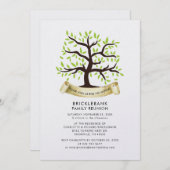 年間の家族が一緒に従兄弟のパーティー 招待状 (正面/裏面)